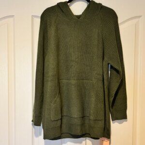 BloomChic Supersoft Essentials Plain Textured Hoodie Sweater